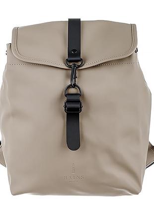 Чоловічий / жіночий рюкзак раінс оригінал rains backpacks 1387-taupe
