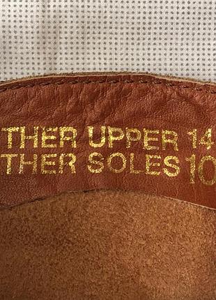Кожаные сапоги levi’s 10