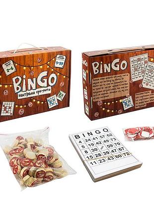 Настільна гра бинго лото bingo українською для дітей і дорослих сімейне лото 5 в ряд