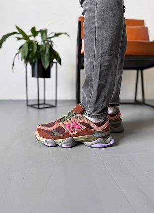 New balance 9060 burgundy pink