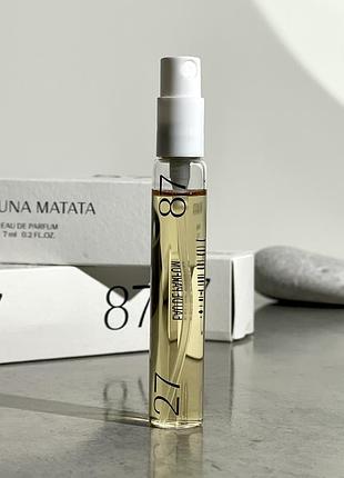 Парфюмированная вода 27 87 perfumes hakuna matata 7 ml