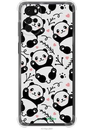 Чехол на motorola g22 панды "4318sp-2681-2448"