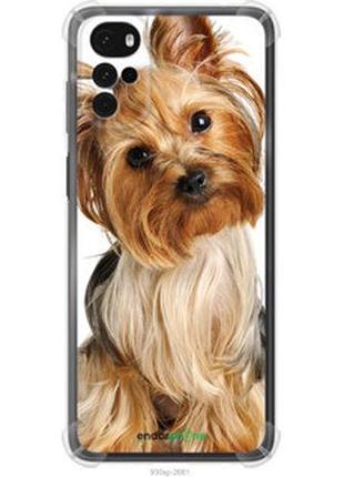 Чехол на motorola g22 йоркширский терьер с хвостиком "930sp-2681-2448"
