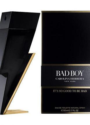 Carolina herrera bad boy туалетная вода 100 ml. (каролина эррера бед бой)