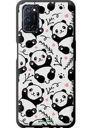 Чехол на oppo a52 панды "4318b-1930-2448"