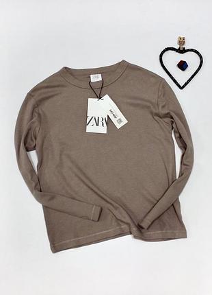 Кофта, реглан, лонгслив zara 9 лет 4