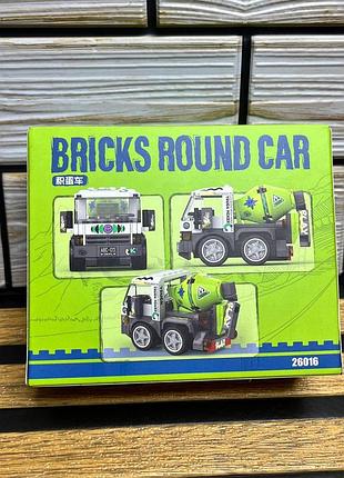 Конструктор грузовая бетономешалка huili egg