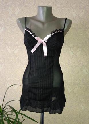 Сексуальный комплект: babydol пеньюар и
трусики-стринги beautys love 75c s/m