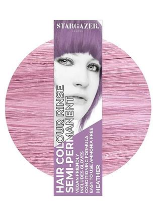 Фарба для волосся бузкова stargazer semi-permanent hair colour heather 70 мл