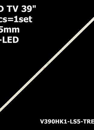 Led підсвітка tv 39" v390hk1-ls5-trem4 sn039ld12at022-v2fm sn039lb12at003-v2fm l39e5090-3d l39e5000-3d 1шт.