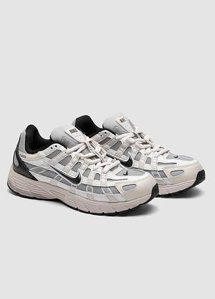 Nike p-6000 'white beige black 3