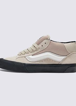 Кеды унисекс женские мужские vans knu mid shoe стиль vn000cq9bys color: peyote beige size: 7.0 men = 8.5 women, 39 размер, 25,0 см оригинал