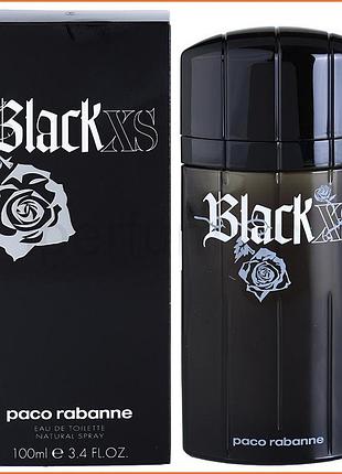 Пако рабанна блек ікс ес - paco rabanne black xs туалетна вода 100 ml.