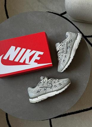 Nike p-6000 light grey/white