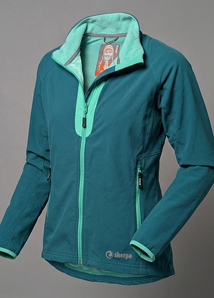 Жіноча куртка sherpa hattisar women`s softshell jacket, швейцарія розмір l