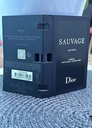 Dior sauvage eau forte 3