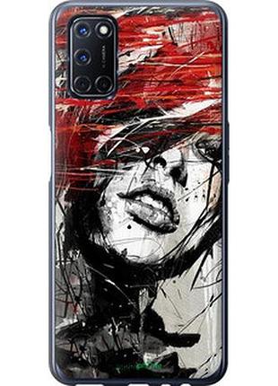 Чохол на oppo a52 обличчя дівчини "1162t-1930-2448"
