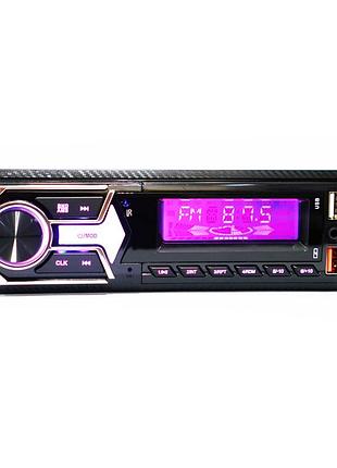 Bluetooth магнітолу jsd g-1101 iso 2xusb для флешки та заряджання телефона. автомагнітола rgb
