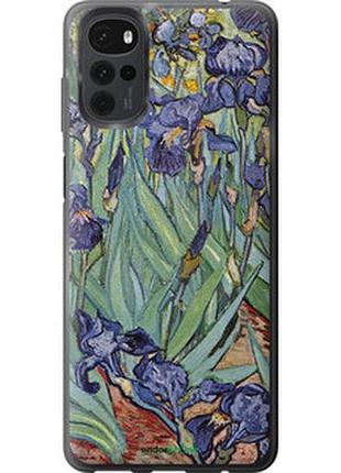 Чохол на motorola g22 вінсент ван гог. іриси "161u-2681-2448"
