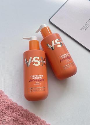 Clementine and hibiscus victoria's secret лосьйон