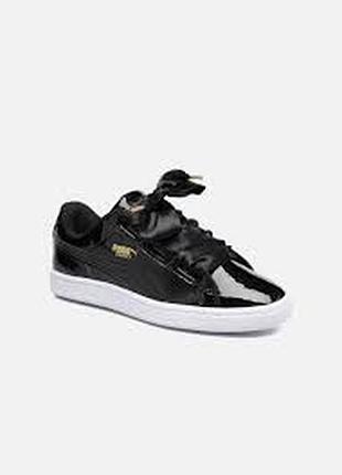Кросівки кеди puma basket heart patent пума