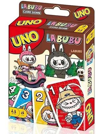 Настольная игра uno labubu (уно лабубу)