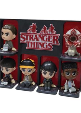 Подставка stranger things для коллекционных игрушек stranger things toy shelf 3d печать