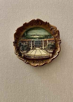 Декоративна тарілка wien schönbrunn, настінний декор, вінтаж ❤️
