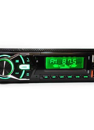 Універсальна автомагнітола jsd g-1103 iso зі стильною rgb-підсвіткою і 2 спідниці для флешки та заряджання