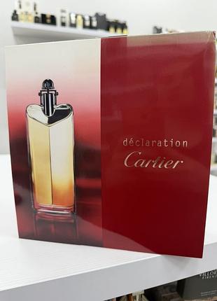 Cartier declaration for man набір ( туалетна вода 100 мл + пробники 10 шт.)