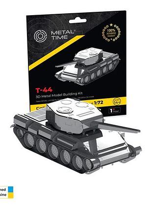Коллекционная модель-конструктор metal time танк t-44 (mt072)