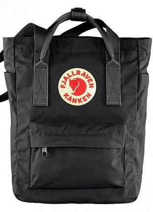 Рюкзак сумка 2024 fjallraven kanken totepack канкен портфель черный с лисой через плечо ручная кладь