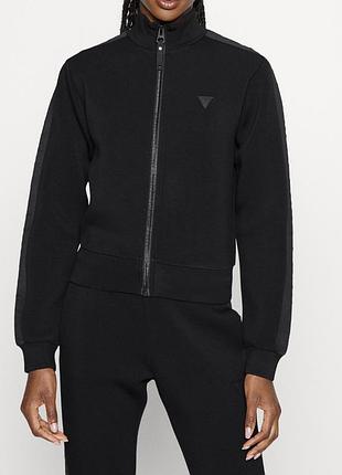 Guess eco оригинал черная  кофта,мастерка,ветровка гесс,гес худи