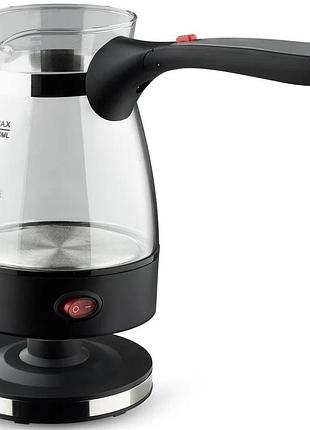 Domotec ms-128 потужна електрична кавоварка 600 вт для дому та щоденного використання