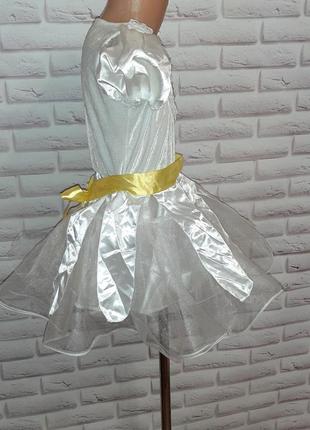 Карнавальна сукня квітка ромашка3 фото