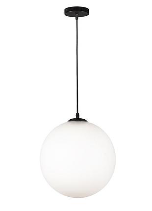 Подвесной светильник 756glass300f-1 bk+wh
