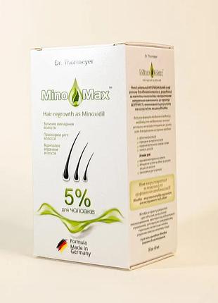 Hair lotion minomax 5% (миномакс 5%) миноксидин лосьон средство для роста волос от от потери волос капли