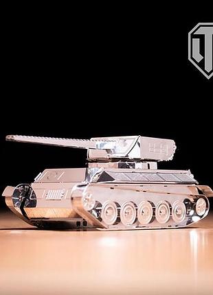 Коллекционная модель-конструктор metal time world of tanks танк amx-13/75 (mt068)