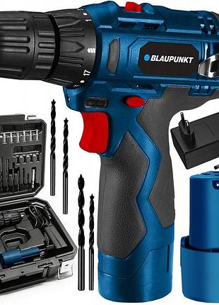Аккумуляторная дрель-шуруповерт blaupunkt cd3010