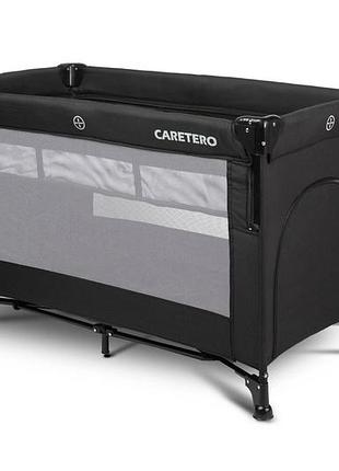 Детская кровать манеж caretero esti black