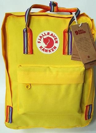 Рюкзаки детские kanken fjallraven сиреневый светлый оригинал сумка канкен art арт портфель ранец rainbow