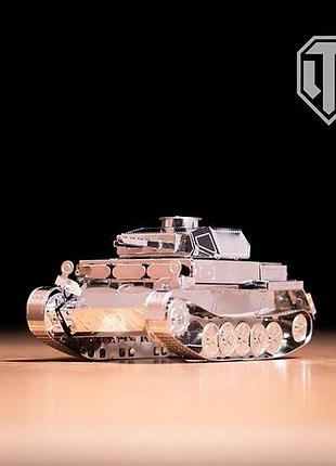 Коллекционная модель-конструктор metal time world of tanks танк pz.kpfw. ii ausf. g (mt061)