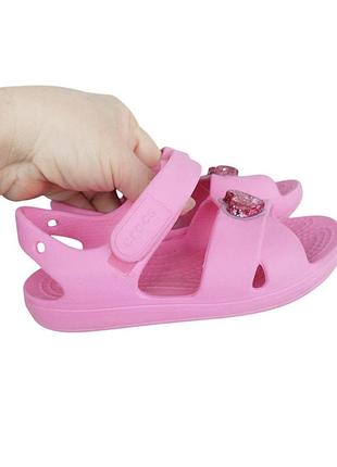 Сандалии детские cross-strap classic cross-strap charm sandal розовый