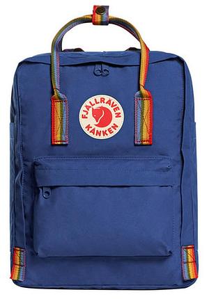 Рюкзаки дитячі kanken fjallraven бузковий світлий оригінал сумка канкен art арт портфель ранець rainbow