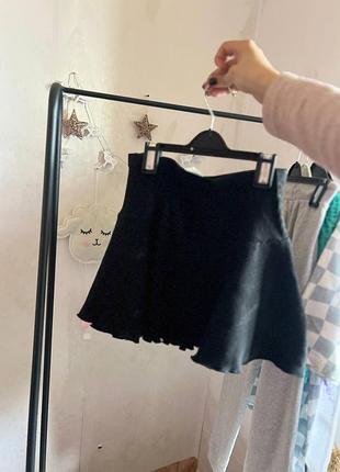 Чорна юбка 134- 140см від h&m