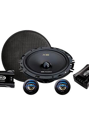 16 см автомобильная компонентная акустика boschmann bm audio f-628-x6 мощные динамики колонки