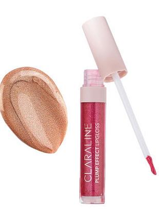 Блеск для губ с эффектом объема claraline, p196 bronze lip, 5 мл