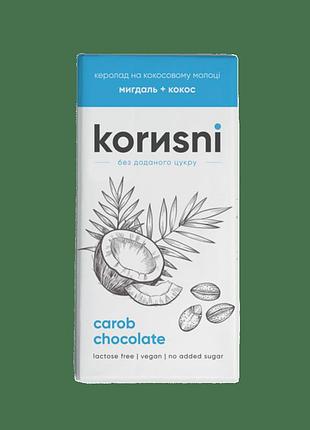 Шоколад korіsni керобний на кокосовому молоці 85 г