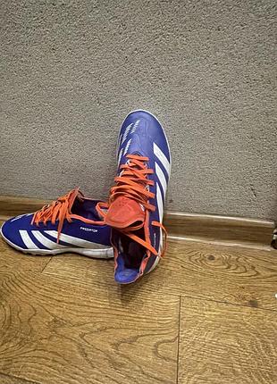 Футбольні сороконіжки adidas predator edge 42,5