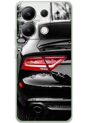 Чехол силиконовый с картинкой на xiaomi redmi note 13 4g (машина, audi a7)